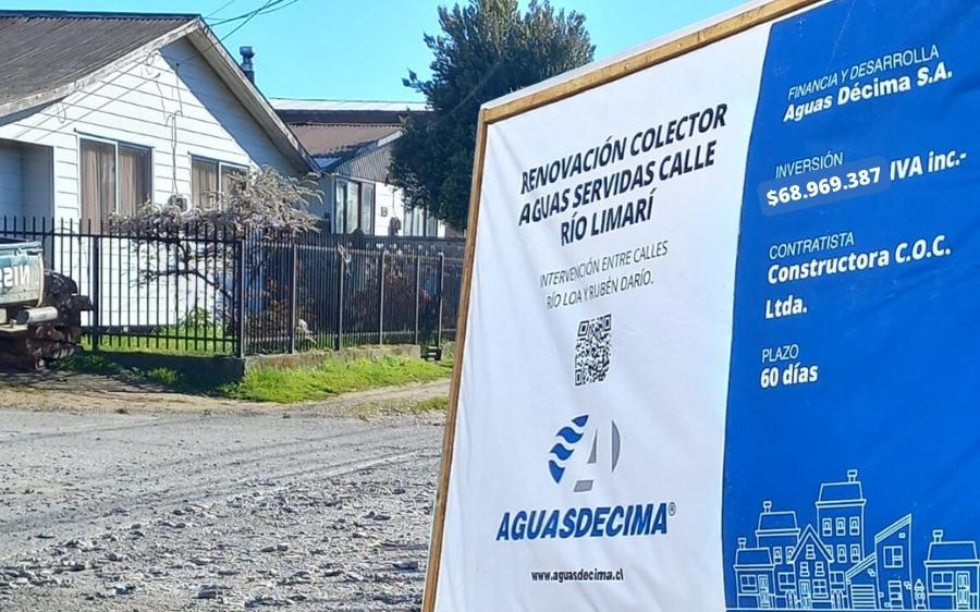 Inician renovación de red de aguas servidas en Río Limarí